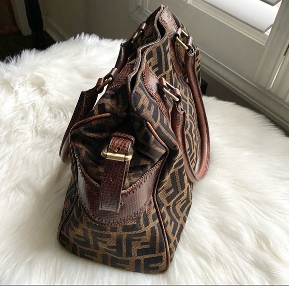 Fendi Brown and Black Women's Bag - Picture 2 of 8